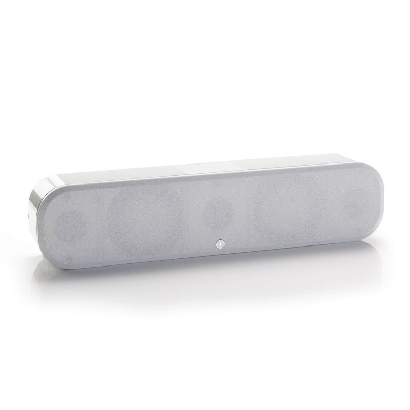 Monitor Audio Apex A40 White Lacquer (Pair) — front view (grille on)