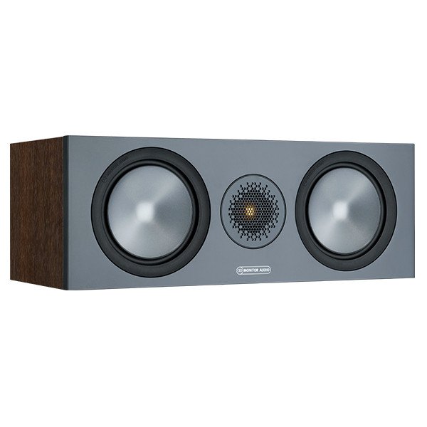 Monitor Audio Bronze 50 6G Atmos AV Speaker Package Walnut — Bronze C150 centre speaker
