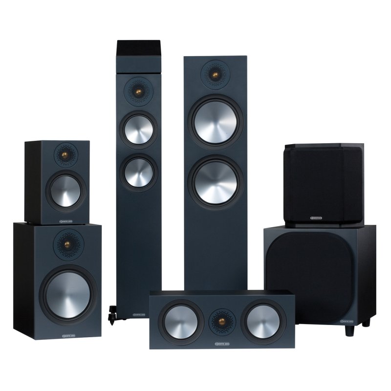 Monitor Audio Bronze 50 6G AV Speaker Package Black — Bronze 6G range overview