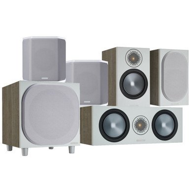 Monitor Audio Bronze 50 6G AV Speaker Package Urban Grey