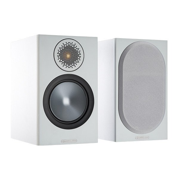 Monitor Audio Bronze 50 6G AV Speaker Package White — Bronze 50 bookshelf speakers (pair)