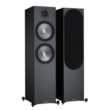 Monitor Audio Bronze 500 6G Floorstanding Speakers Black (Pair)