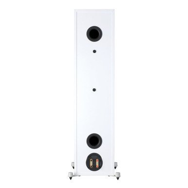 Monitor Audio Bronze 500 6G Floorstanding Speakers Urban Grey (Pair) — rear panel (White finish shown)
