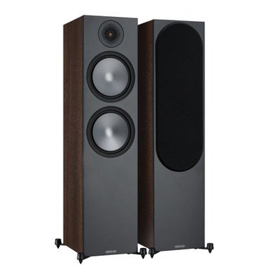 Monitor Audio Bronze 500 6G Floorstanding Speakers Walnut (Pair)