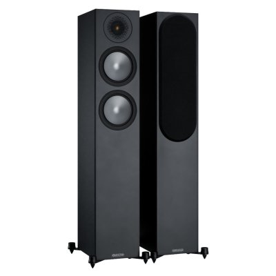 Monitor Audio Bronze 200 6G Floorstanding Speakers Black (Pair)