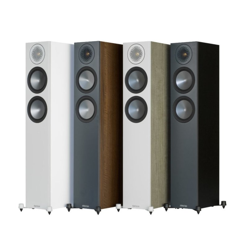 Monitor Audio Bronze 200 6G Floorstanding Speakers White (Pair) — all finishes
