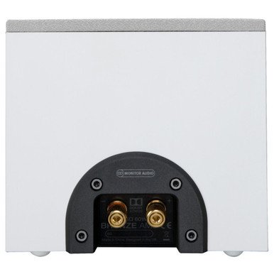 Monitor Audio Bronze 6G AMS Atmos Speakers White (Pair) — rear panel