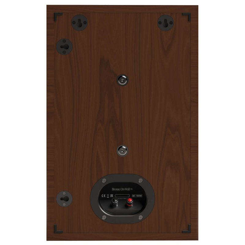 Monitor Audio Bronze 7G On Wall Speaker Walnut (Single) — rear panel