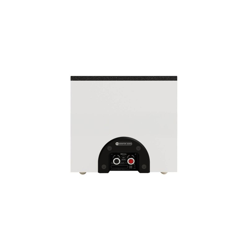 Monitor Audio Bronze AMS 7G Dolby Atmos Speakers White (Pair) — rear panel