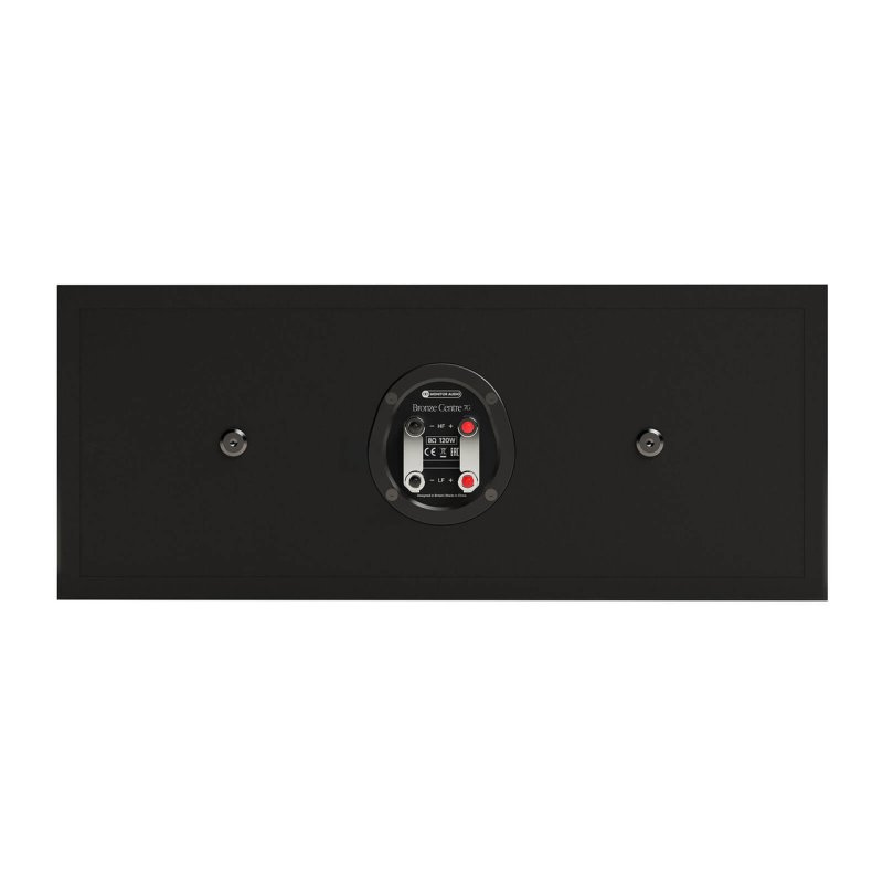 Monitor Audio Bronze C 7G Centre Speaker Black — rear panel