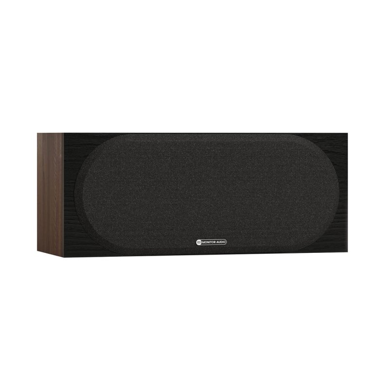Monitor Audio Bronze C 7G Centre Speaker Walnut — front view (grille on)