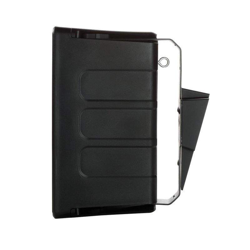 Monitor Audio Climate 80 Outdoor Speaker Black (Pair) — side view with bracket