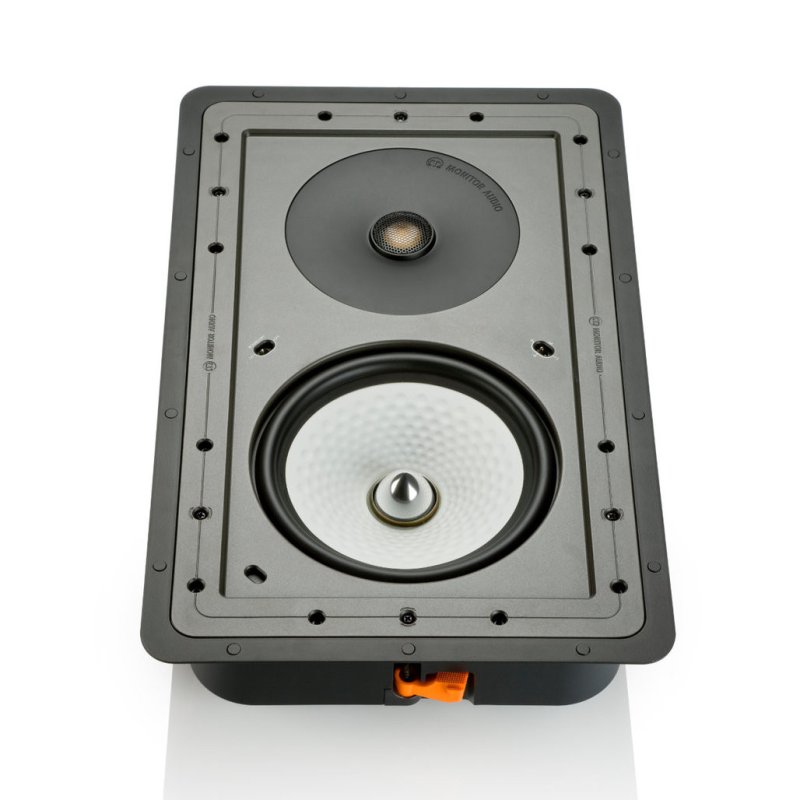 Monitor Audio CP-WT380 In-Wall Speaker (Single) — angled front view