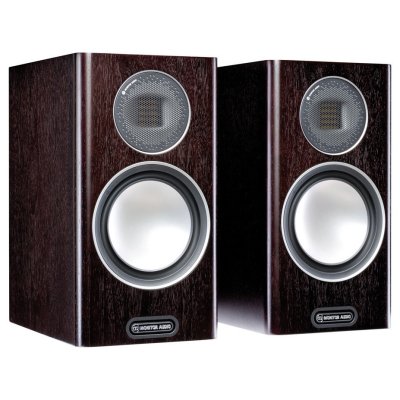 Monitor Audio Gold 100 5G Bookshelf Speaker Dark Walnut (Pair)