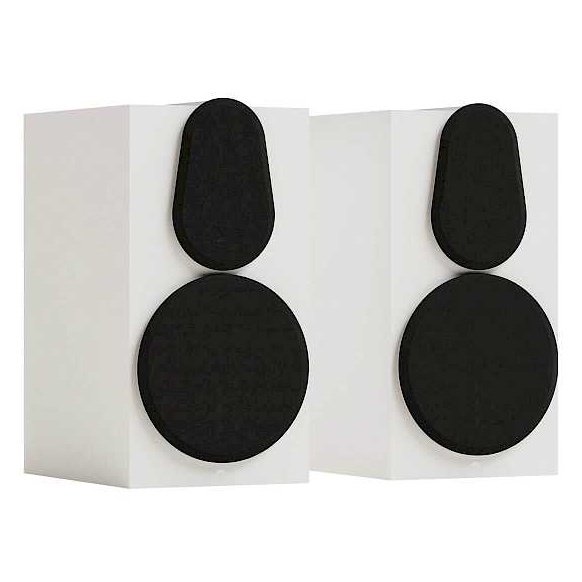 Monitor Audio Gold 100 6G Satin White with magnetic grilles fitted (Pair)