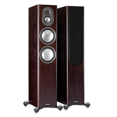 Monitor Audio Gold 200 5G Floorstanding Speaker Dark Walnut (Pair)