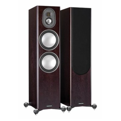 Monitor Audio Gold 300 5G Floorstanding Speaker Dark Walnut (Pair)