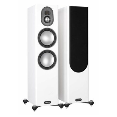 Monitor Audio Gold 300 5G Floorstanding Speaker Satin White (Pair)