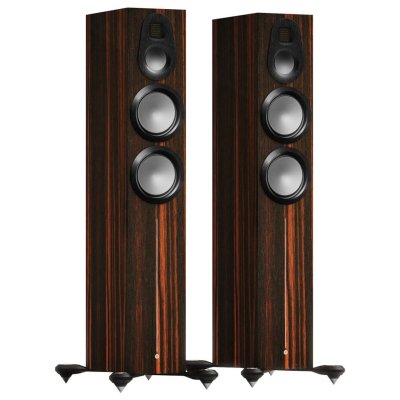 Monitor Audio Gold 300 6G Floorstanding Speakers Macassar (Pair)