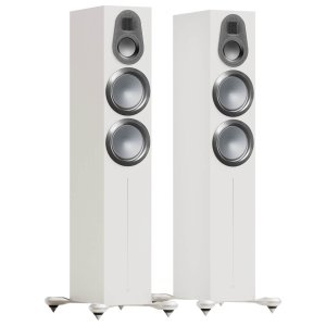 Monitor Audio Gold 300 6G Floorstanding Speakers Satin White (Pair)