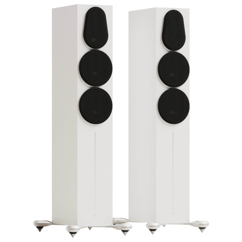 Monitor Audio Gold 300 6G Satin White with Grilles