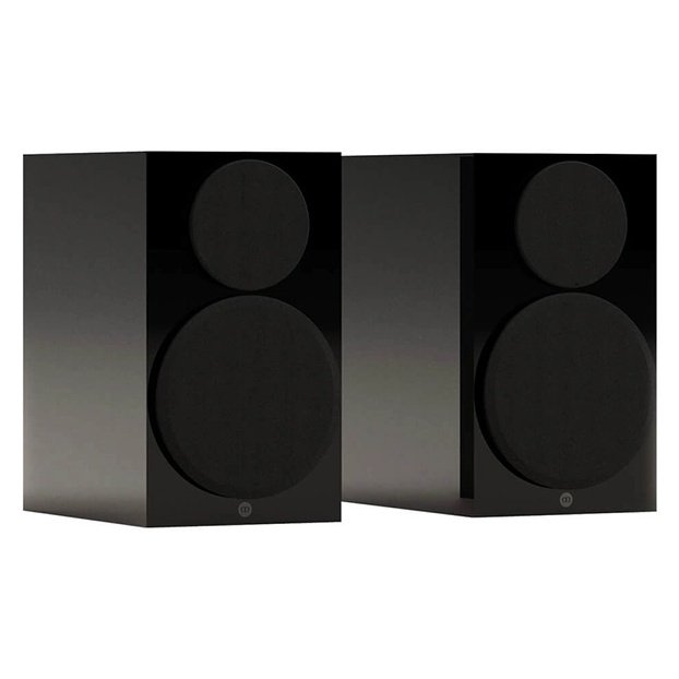 Monitor Audio Gold 50 6G Bookshelf Speakers High Gloss Black with grilles (Pair)