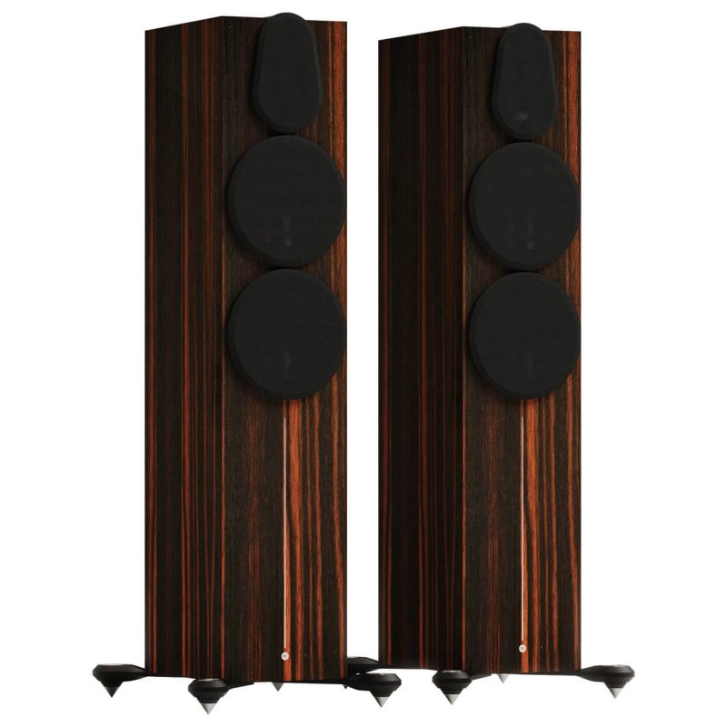 Monitor Audio Gold 500 6G Macassar Floorstanding Speakers (Pair) - With Grilles