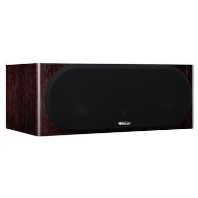 Monitor Audio Gold C250 5G Centre Speaker Dark Walnut — front view (grille on)