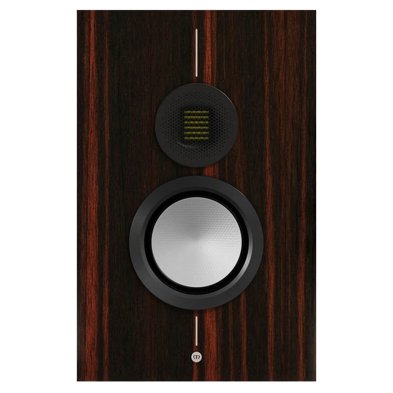 Monitor Audio Gold On-Wall 6G Speaker Macassar (Single) — front driver detail
