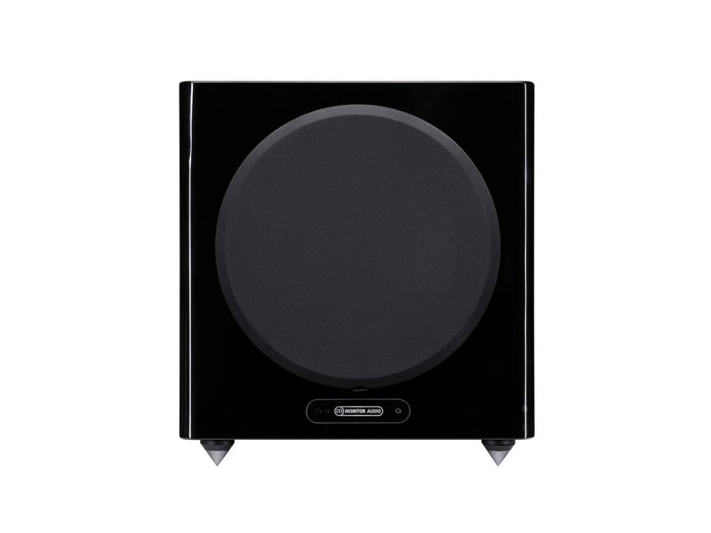 Monitor Audio Gold W12 5G Subwoofer Piano Gloss Black — front view