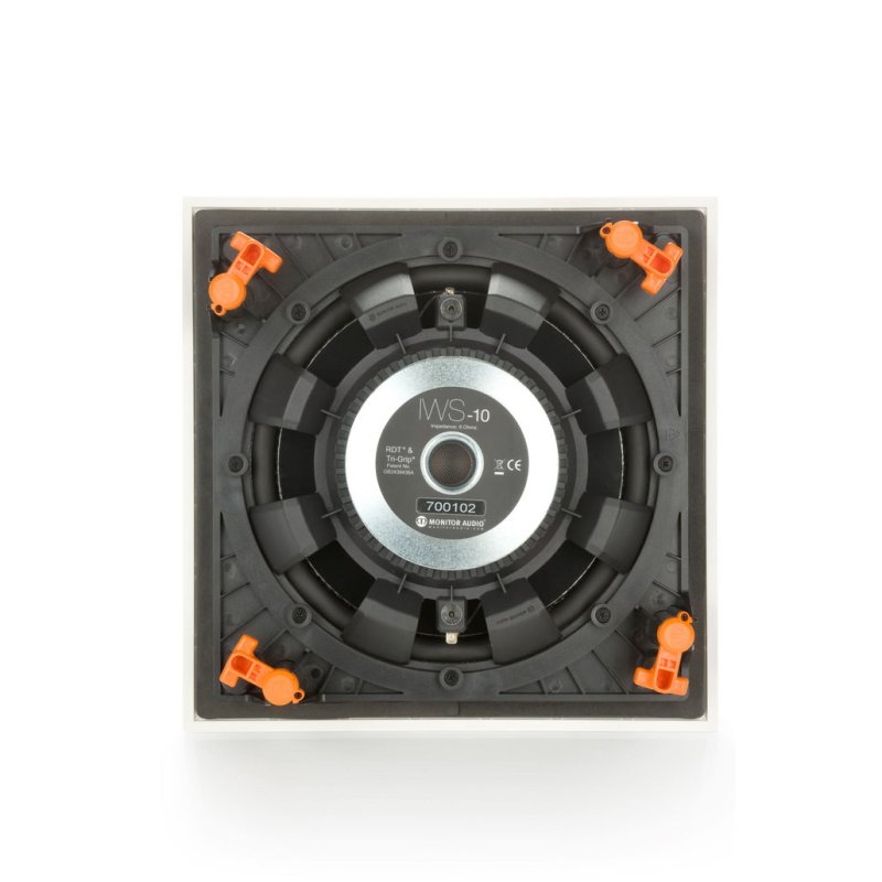 Monitor Audio IWS-10 In-Wall Subwoofer Driver — rear view