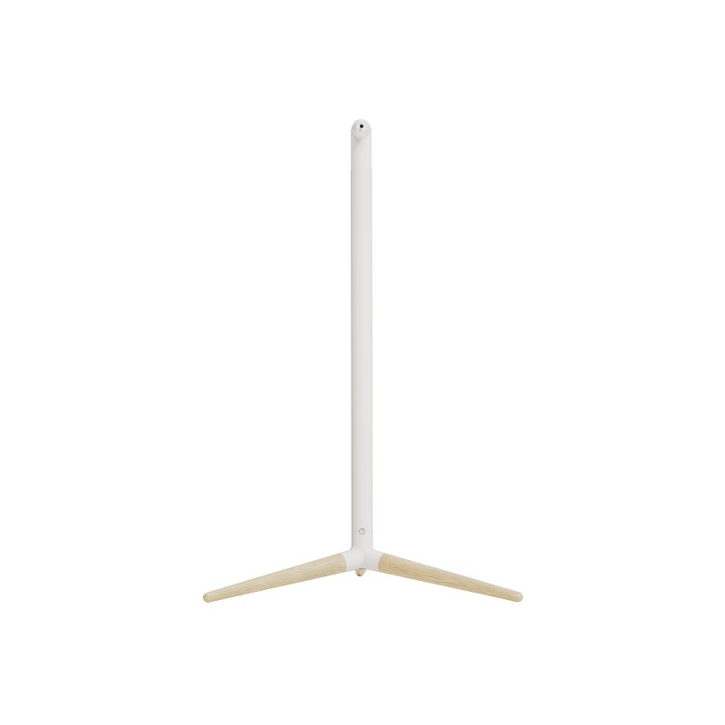 Monitor Audio Radius Floor Stand 4G Satin White / Natural Ash, front view