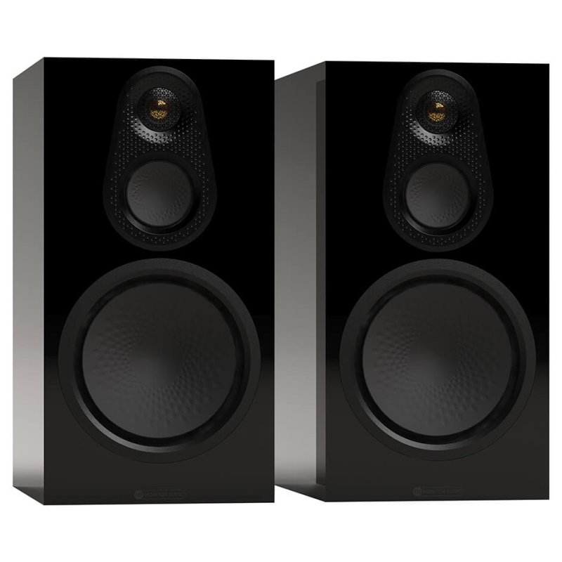 Monitor Audio Silver 100 8G Standmount Speakers High Gloss Black (Pair)