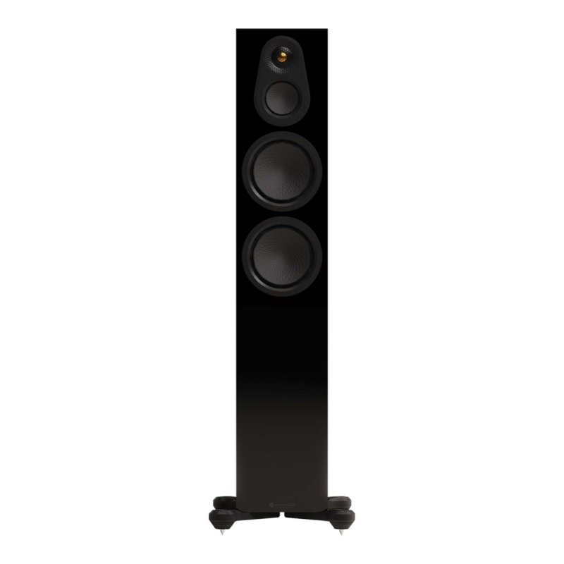 Monitor Audio Silver 300 8G High Gloss Black single speaker front view