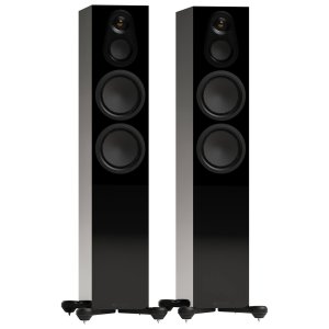 Monitor Audio Silver 300 8G Floorstanding Speakers High Gloss Black (Pair)