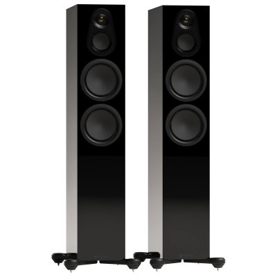 Monitor Audio Silver 300 8G Floorstanding Speakers High Gloss Black (Pair)