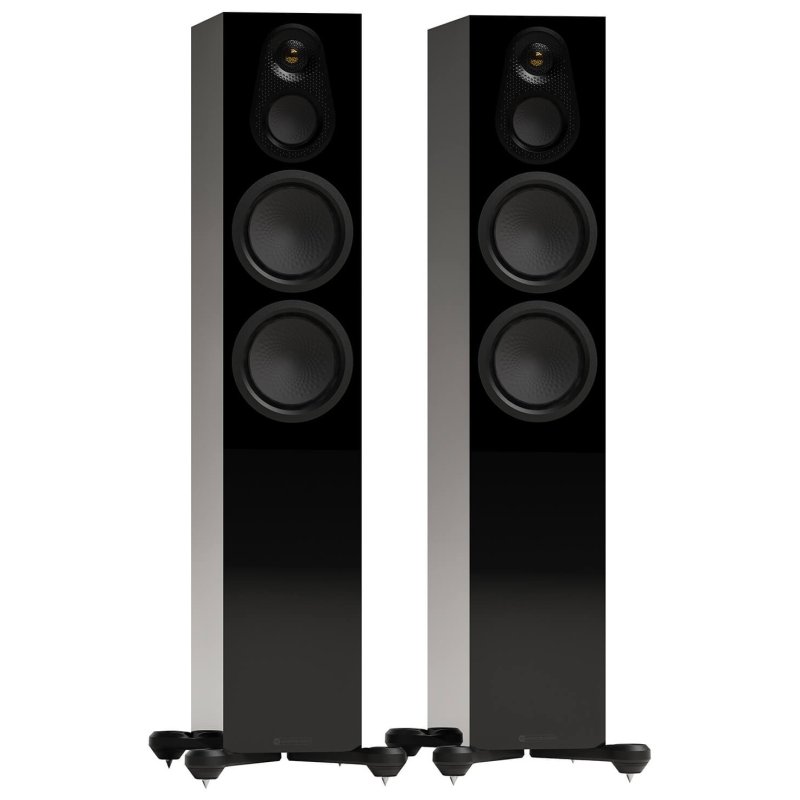 Monitor Audio Silver 300 8G Floorstanding Speakers High Gloss Black (Pair)