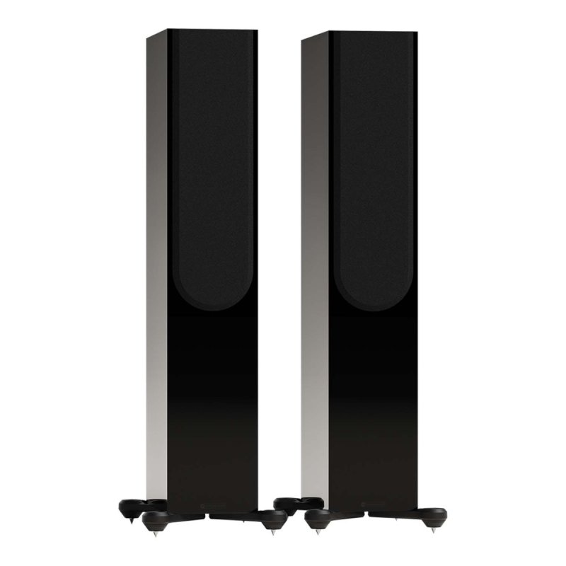 Monitor Audio Silver 300 8G High Gloss Black with grilles fitted (Pair)