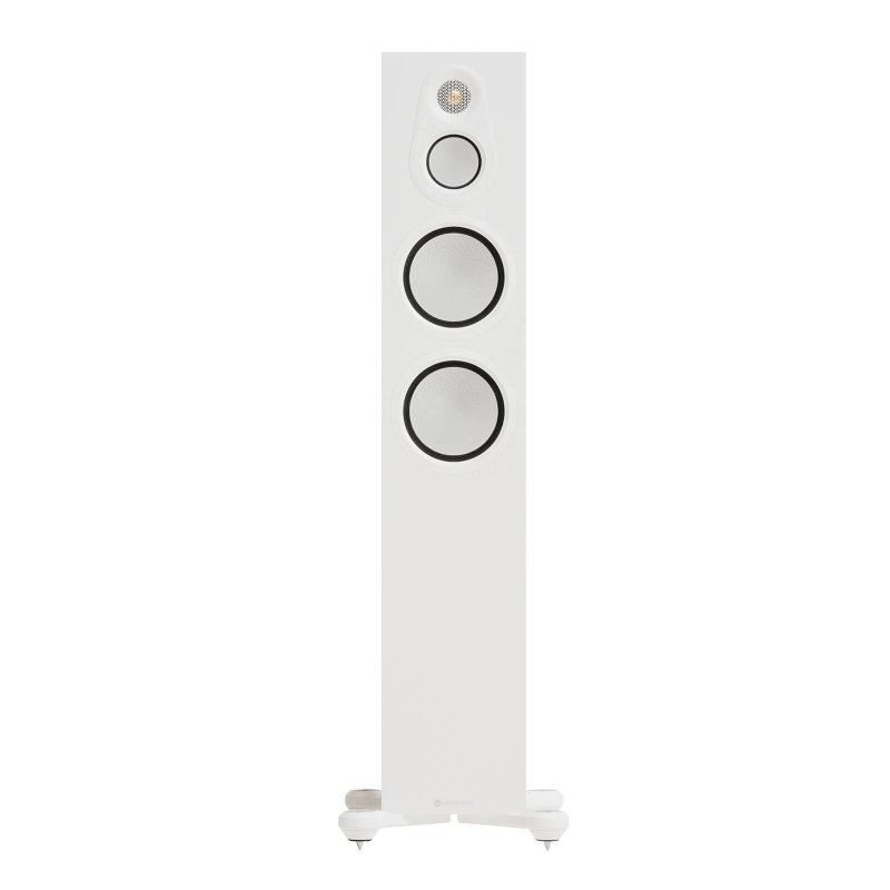 Monitor Audio Silver 300 8G Satin White single speaker front view