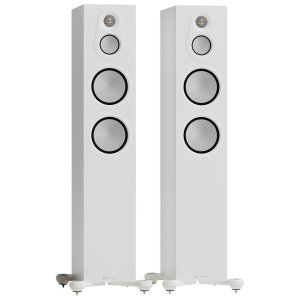 Monitor Audio Silver 300 8G Floorstanding Speakers Satin White (Pair)