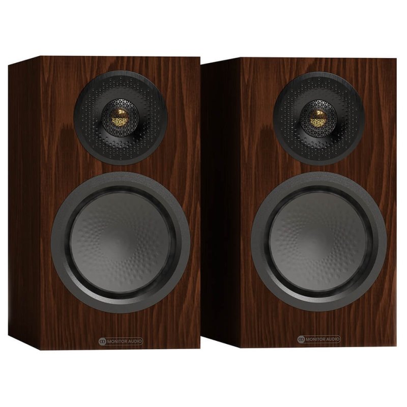 Monitor Audio Silver 50 8G Bookshelf Speakers European Walnut (Pair)