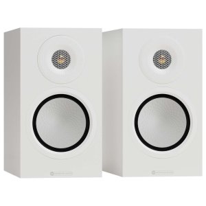 Monitor Audio Silver 50 8G Bookshelf Speakers Satin White (Pair)
