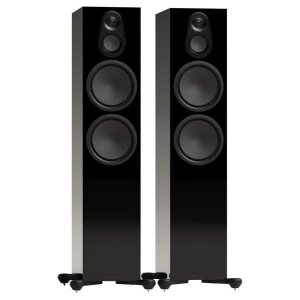 Monitor Audio Silver 500 8G Floorstanding Speakers High Gloss Black (Pair)