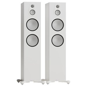 Monitor Audio Silver 500 8G Floorstanding Speakers Satin White (Pair)
