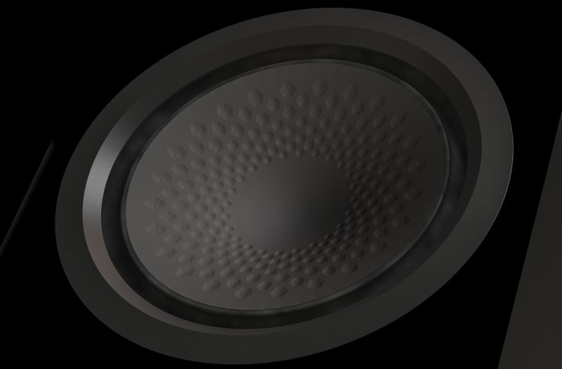 Monitor Audio Silver AMS 8G Atmos Speakers European Walnut (Pair) - C-CAM RST III driver detail
