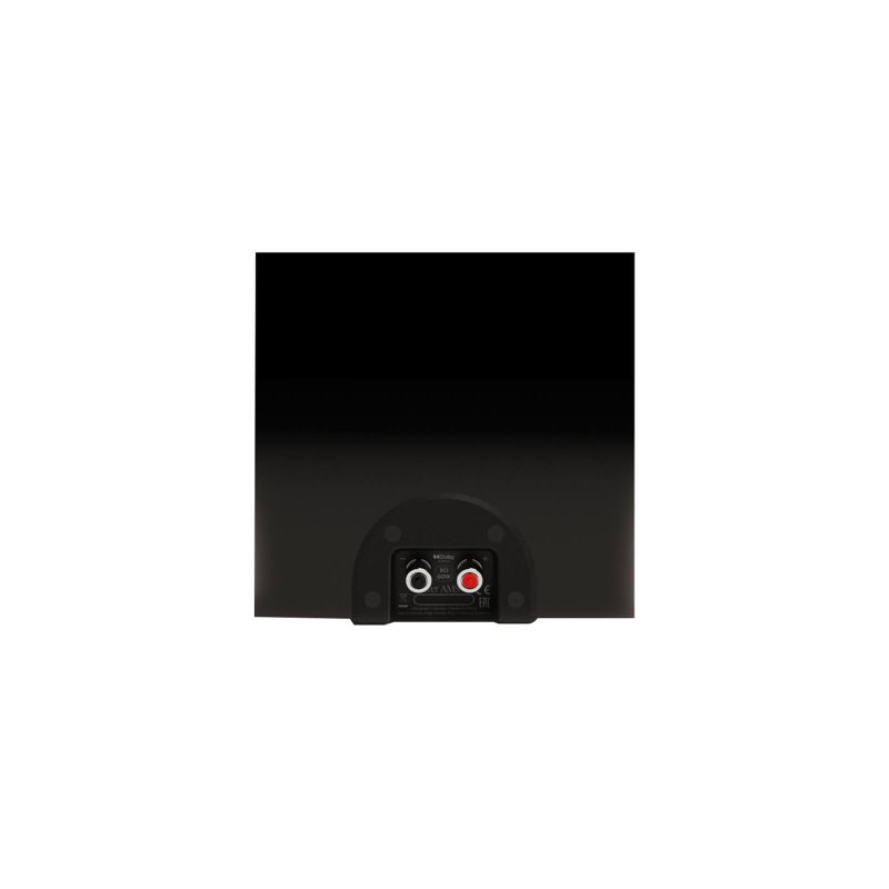 Monitor Audio Silver AMS 8G Atmos Speakers High Gloss Black (Pair) - rear panel and terminals (single speaker)