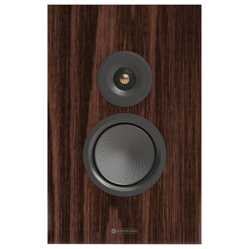 Monitor Audio Silver On-Wall 8G European Walnut, front view without grille