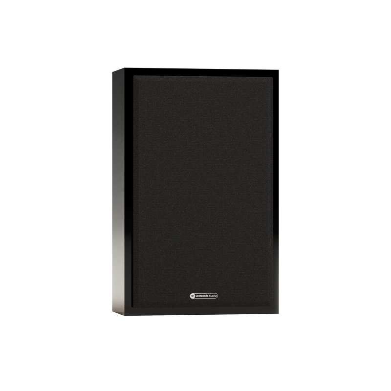 Monitor Audio Silver On-Wall 8G High Gloss Black with grille fitted
