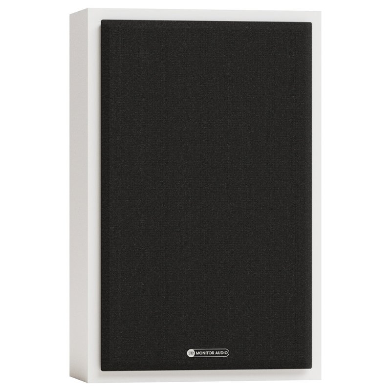 Monitor Audio Silver On-Wall 8G Satin White with grille fitted