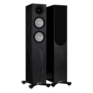 Monitor Audio Silver 200 7G Floorstanding Speakers Black Oak (Pair)